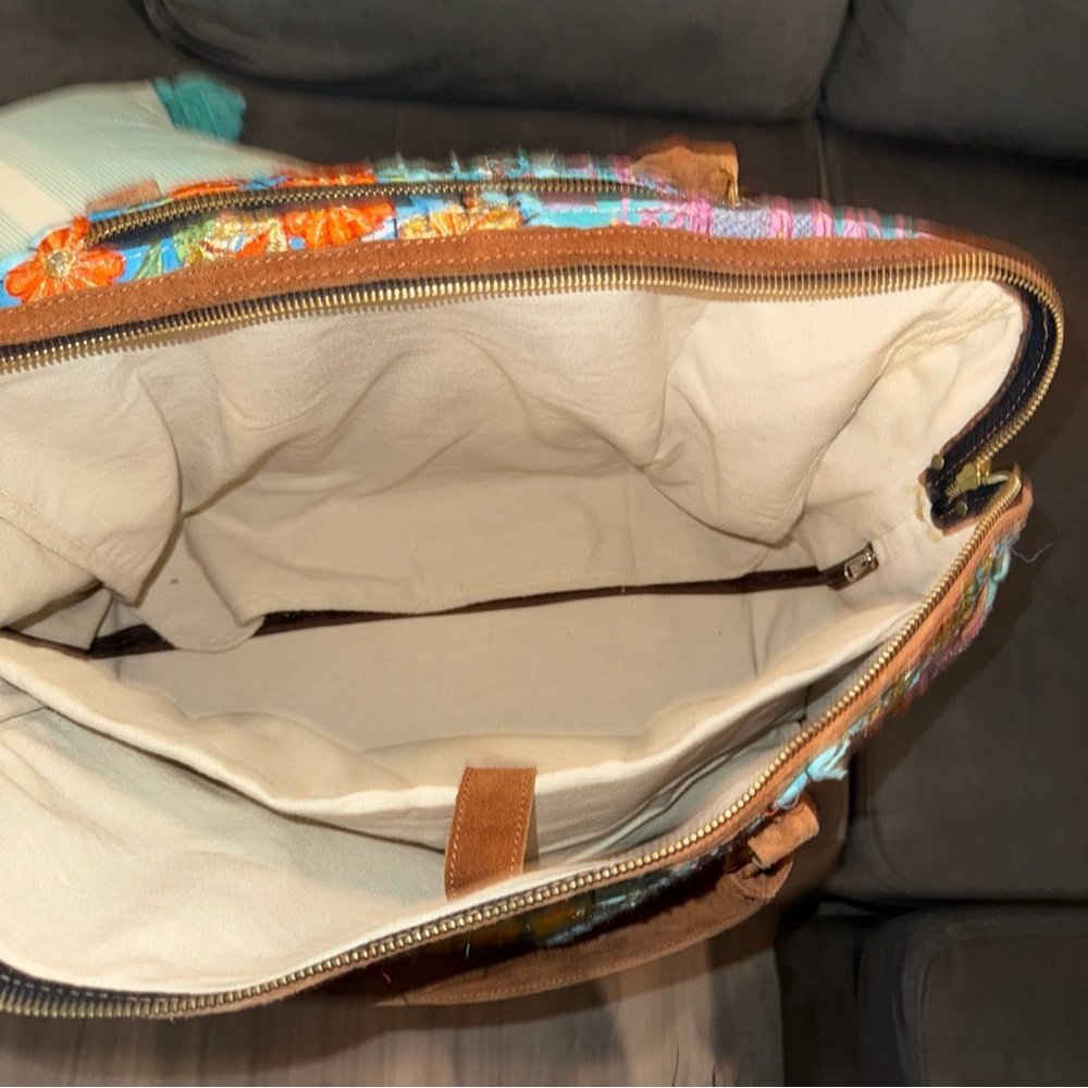 Free People Marrakesh Patched Weekender bag - Picture 12 of 16